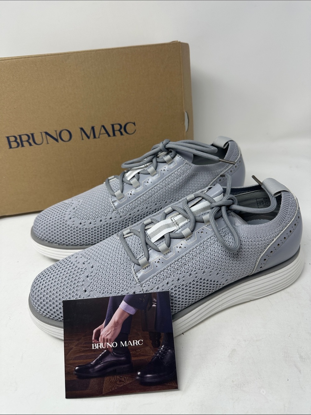 Bruno Marc Dress Sneakers Size 8.5